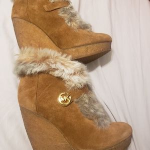 Faux fur Michael kors heels